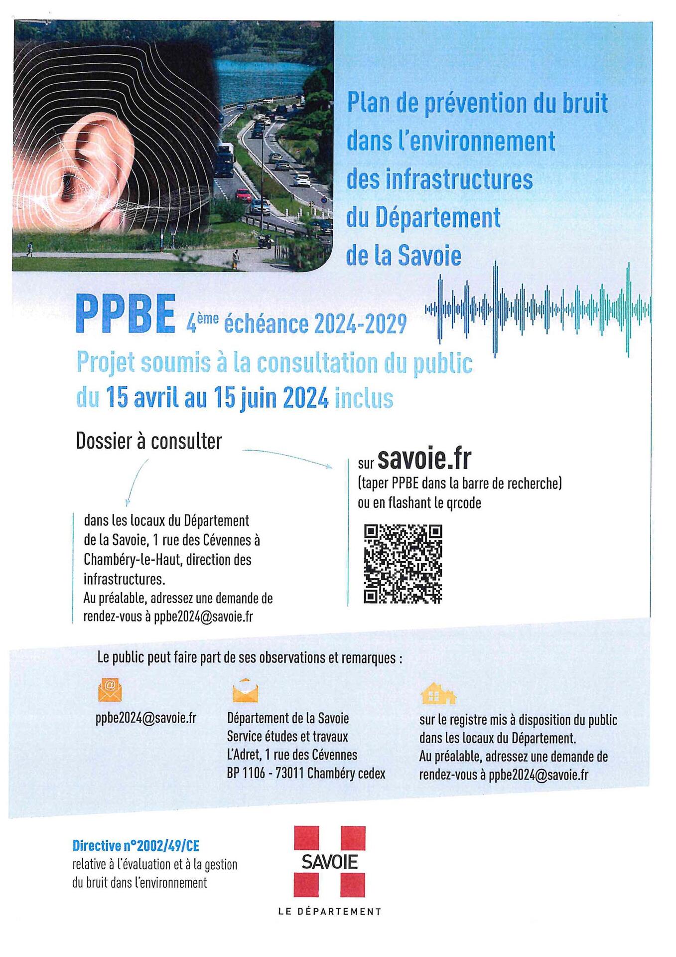 Affiche PPBE Savoie