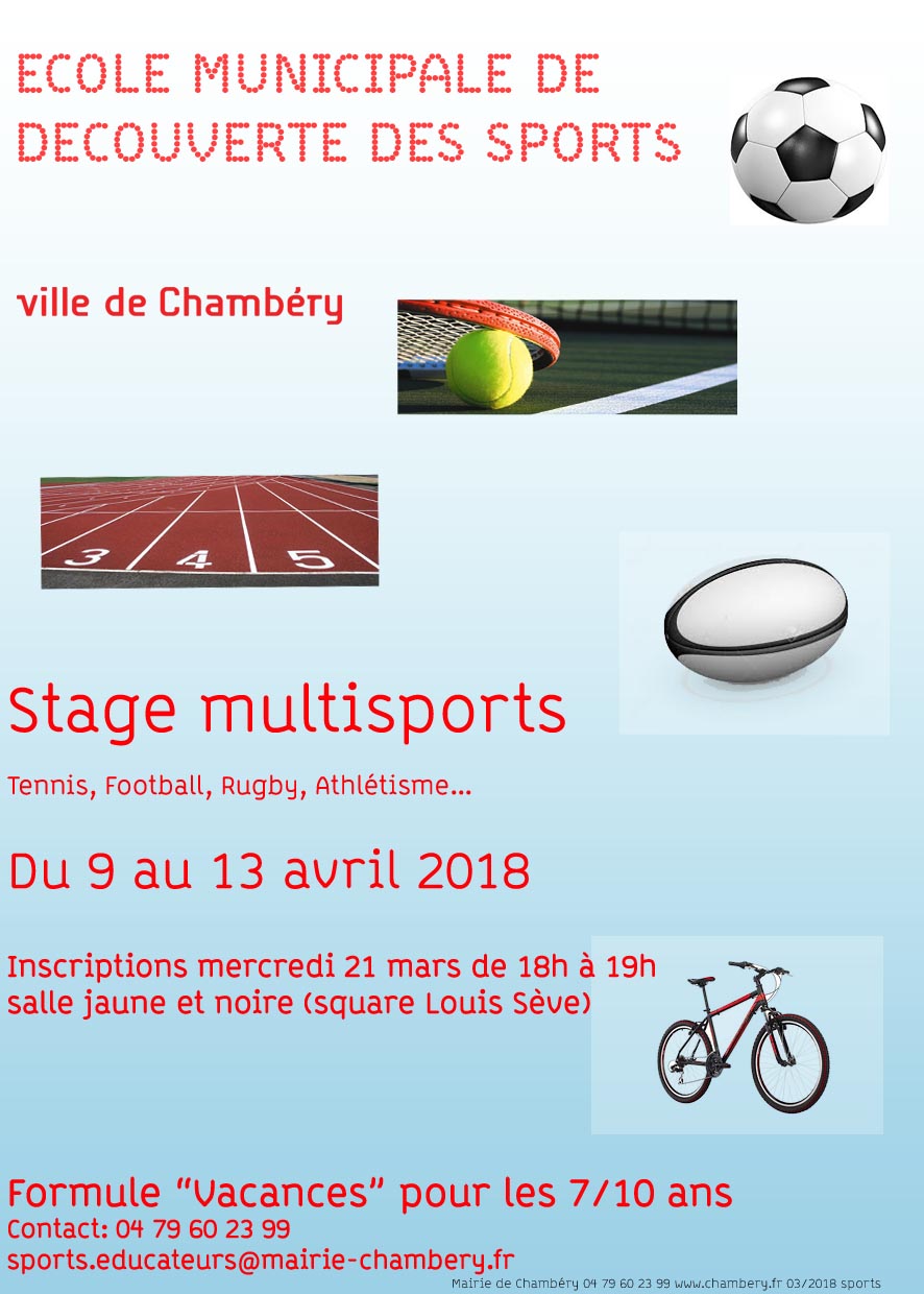 Coupons sport ville de chambery