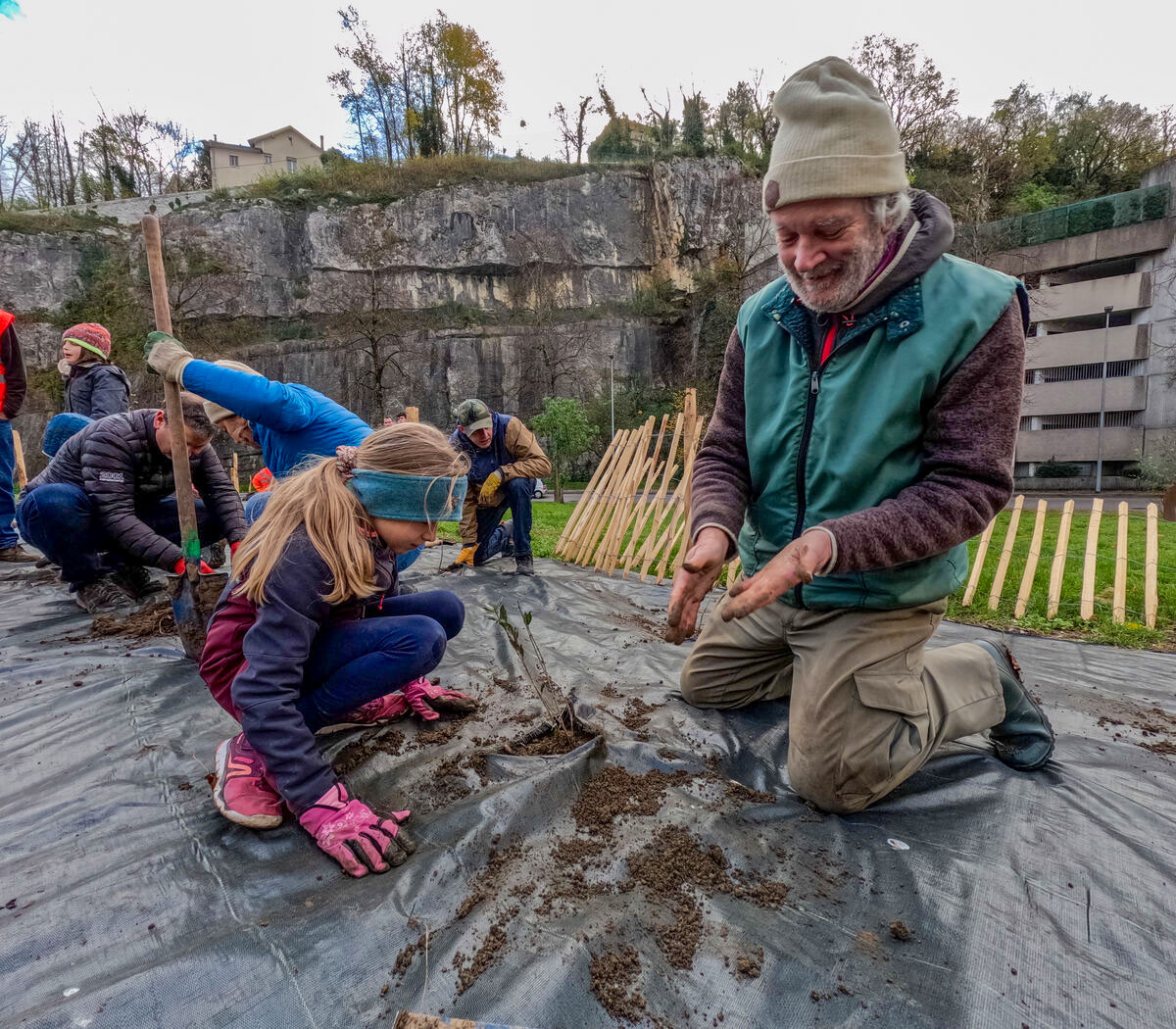 Chantier participatif en 2023