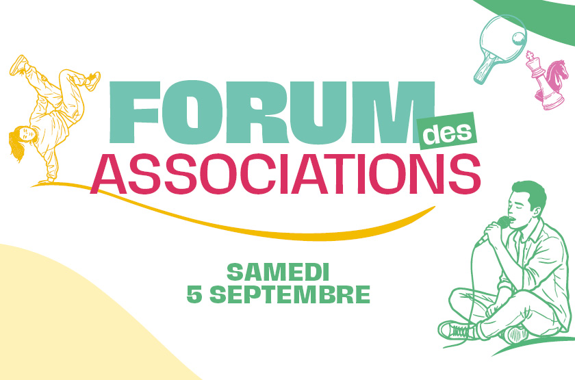 Forum des associations, samedi 5 septembre