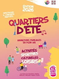 Quartier d'été : une programmation riche au coeur des quartiers