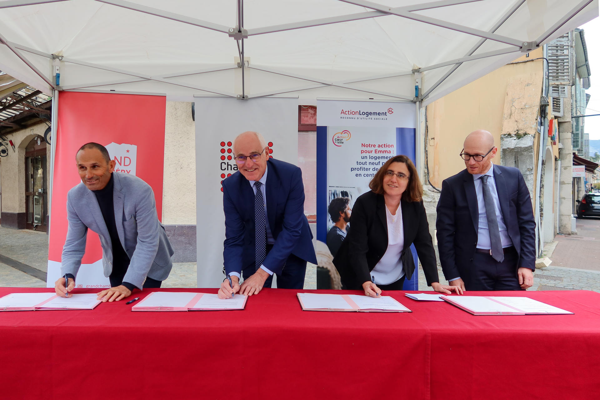 Signature d'un avenant à la convention entre Action Logement, la Ville de Chambéry et Grand Chambéry