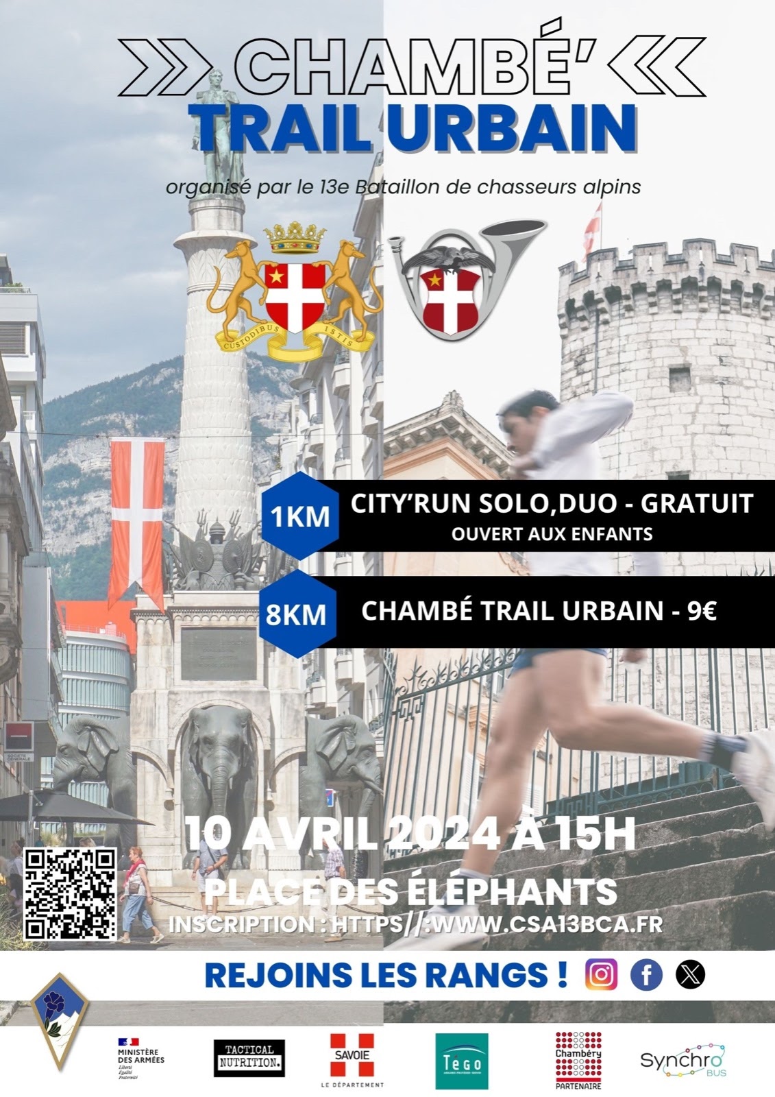 Affiche de la Chambé'Urban Trail