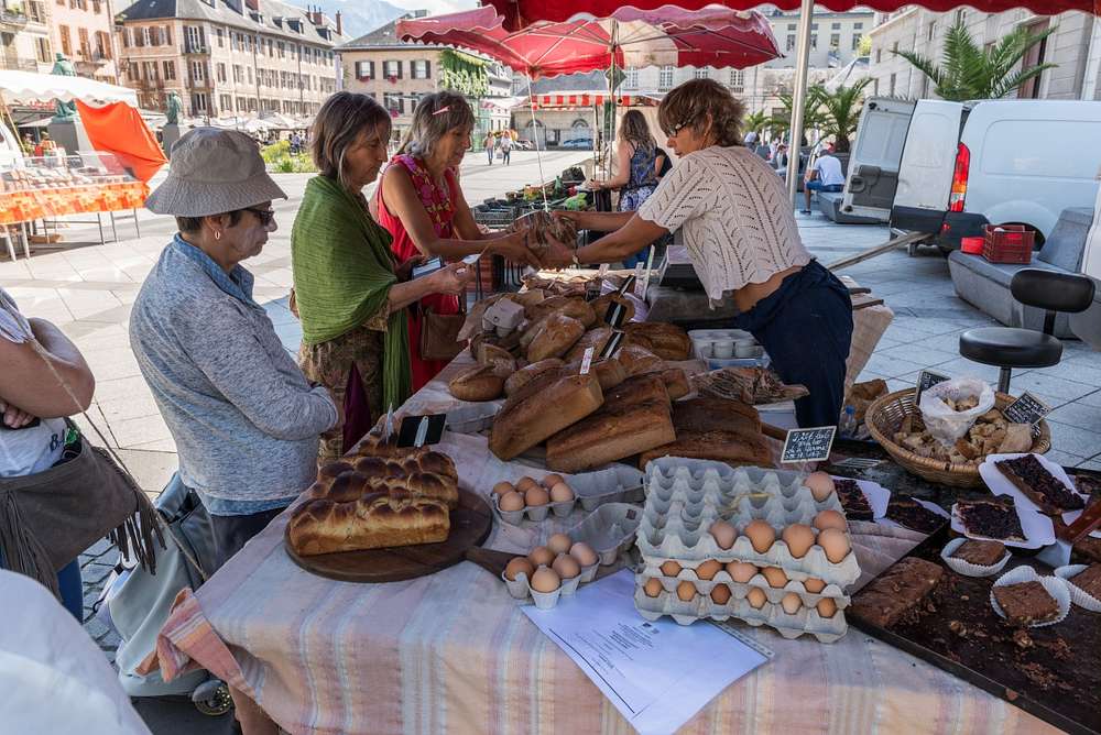 Marché biologique de Chambéry