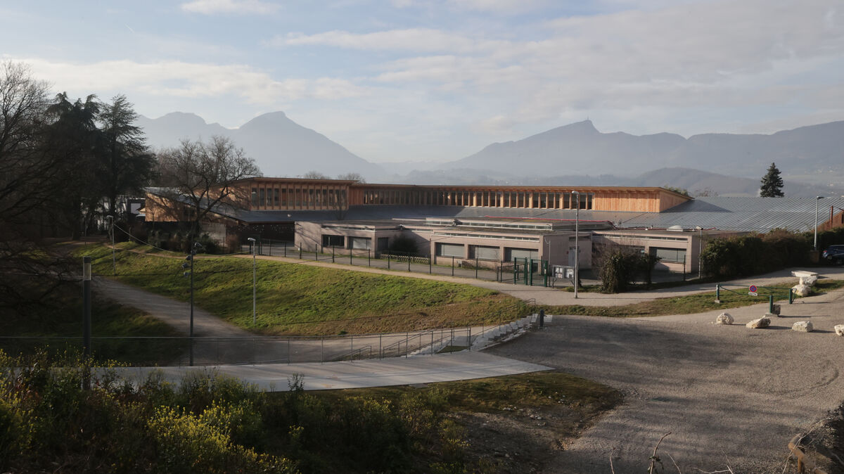 travaux chantier école élementaire vert bois sur les hauts de chambéry