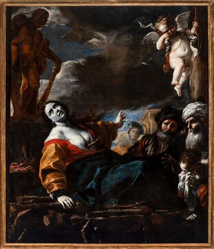 Huile sur toile de Mattia Preti