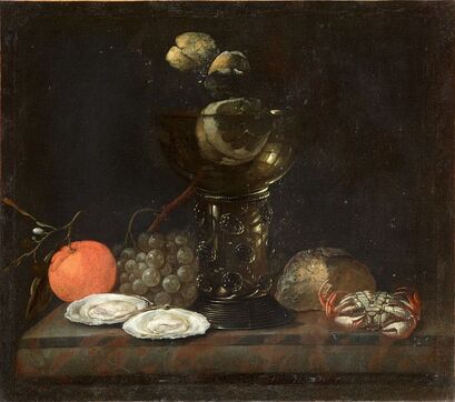 Attribué à Joris Van Son (Anvers, 1623 – 1667) Vanité, 2e moitié du XVIIe siècle Huile sur toile