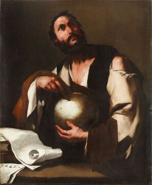 Luca Giordano, L’Astronome, entre 1659 et 1660