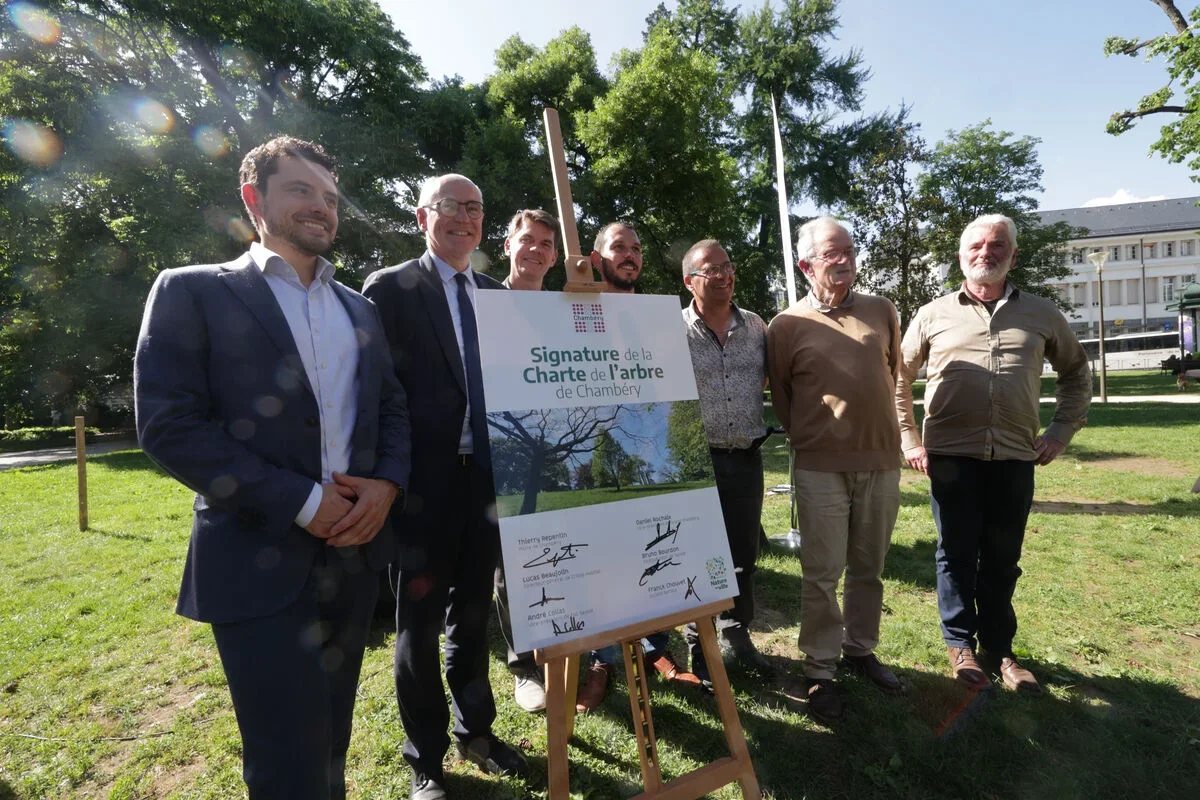 Signature de la Charte de l'arbre le 4 juin 2024